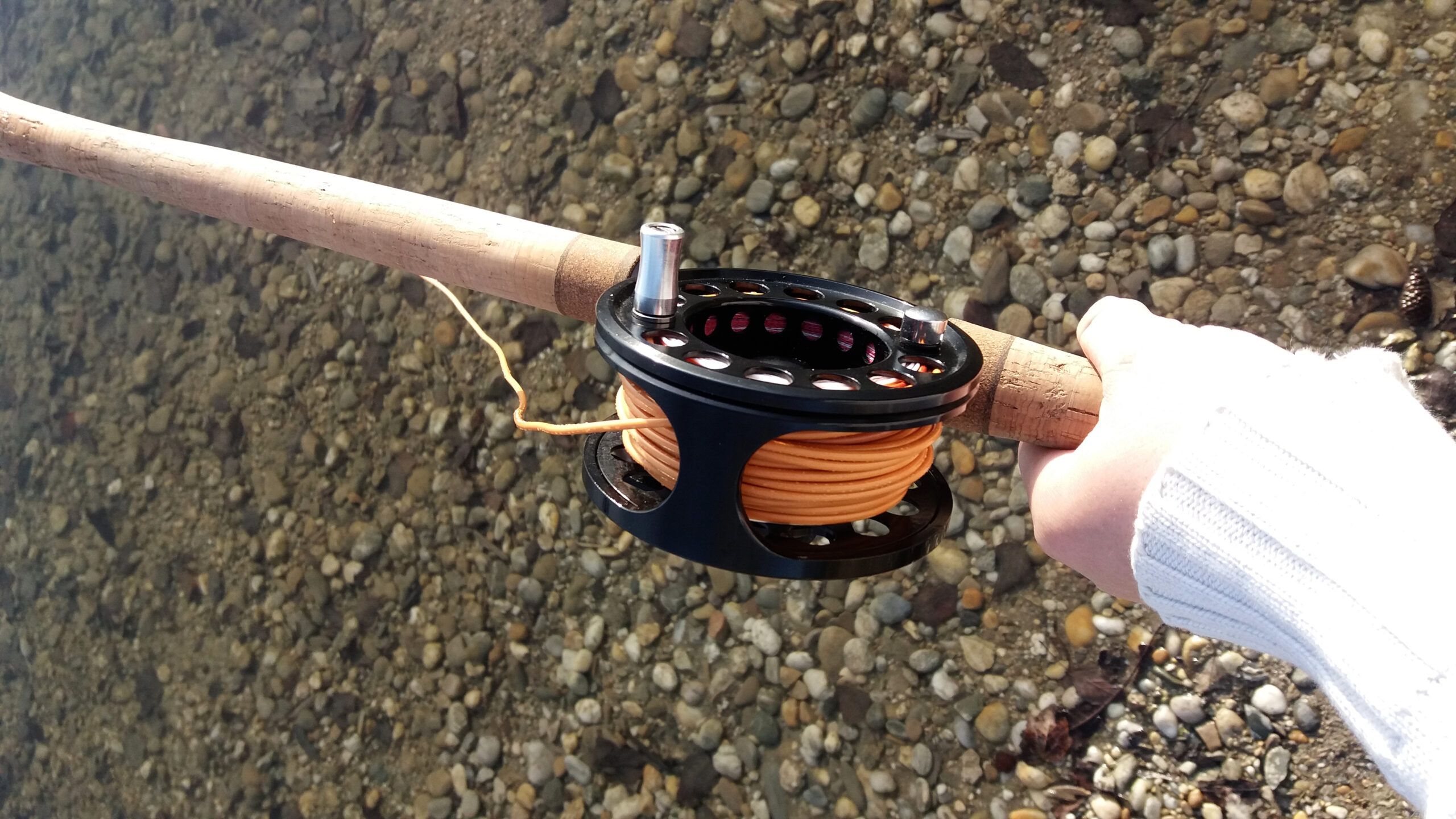double handed fly rod