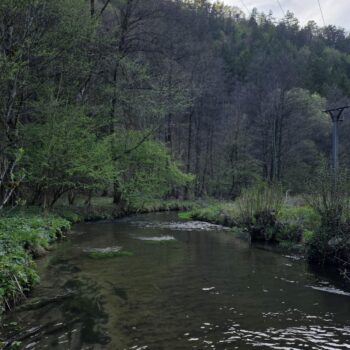 Úsek ako stvorený pre sušenie