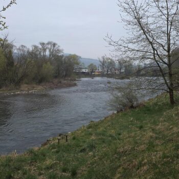 Váh v Ivachnovej pred prvým nahodením