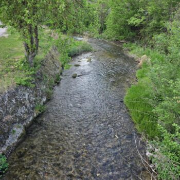 Pružinka v Slopnej, už posilnená prítokmi